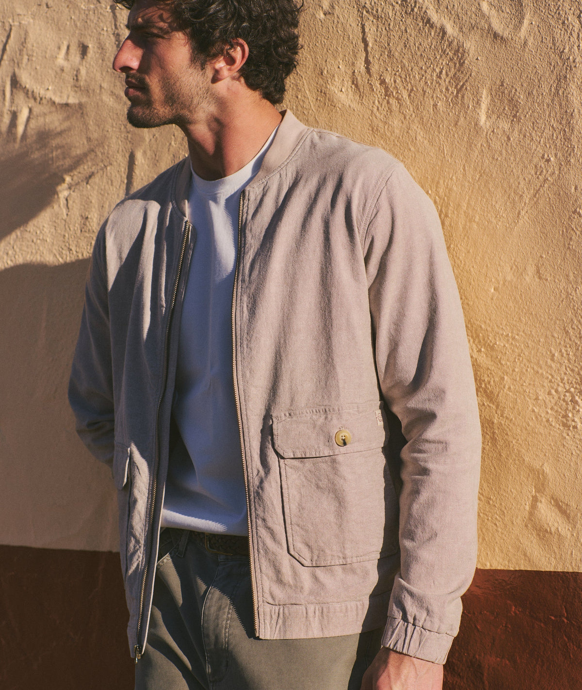 Hemp Bomber Jacket