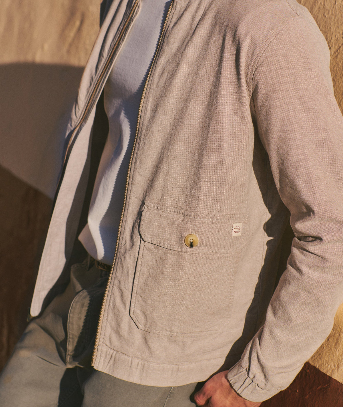 Hemp Bomber Jacket