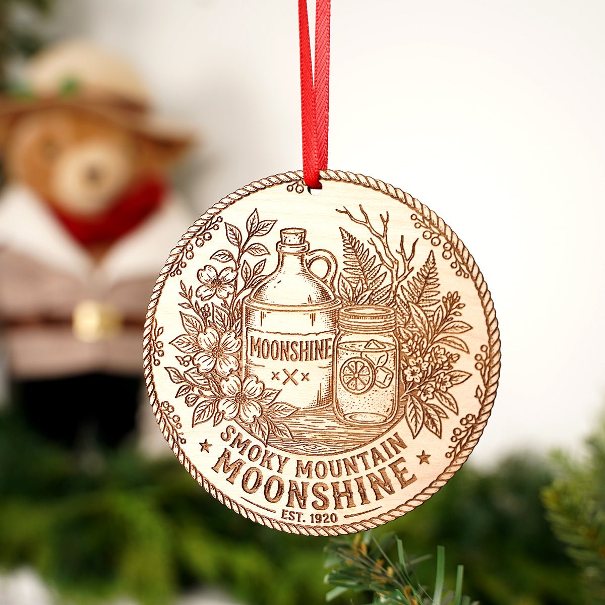 Smoky Mountain Moonshine Ornament