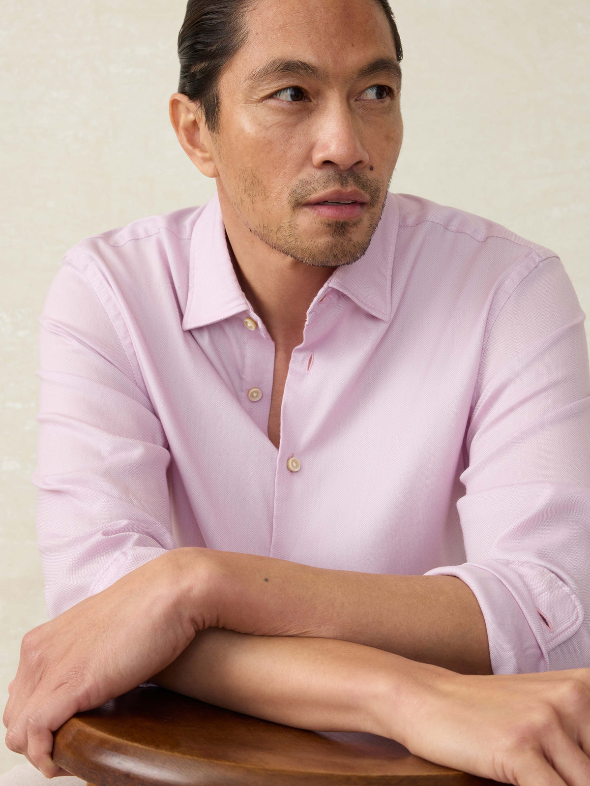 Movement Monterey Shirt - Mauve Cliffs