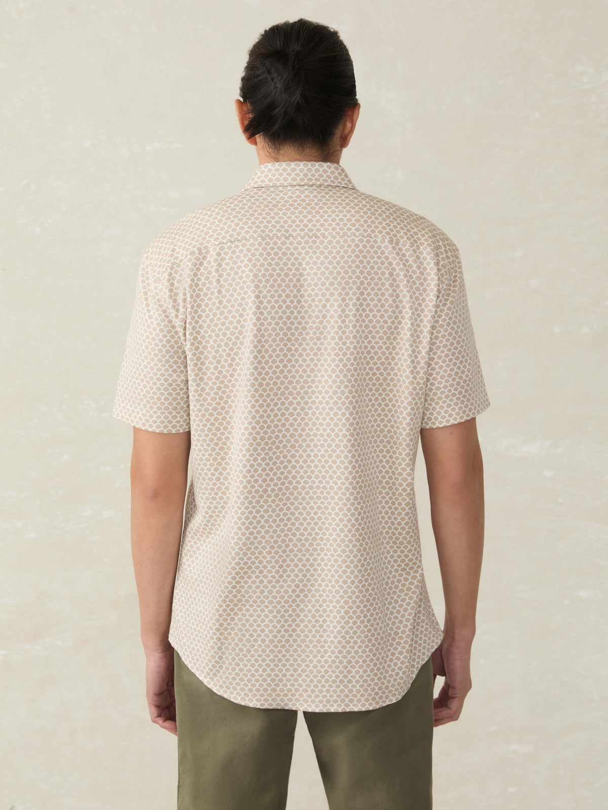 Short-Sleeve Hermosa Shirt - Island Sand Fishscale