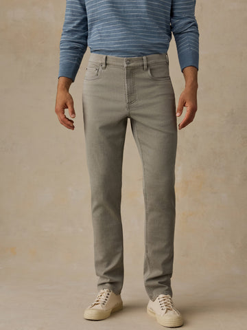 Stretch Terry 5-Pocket Pant - Coastal Sage