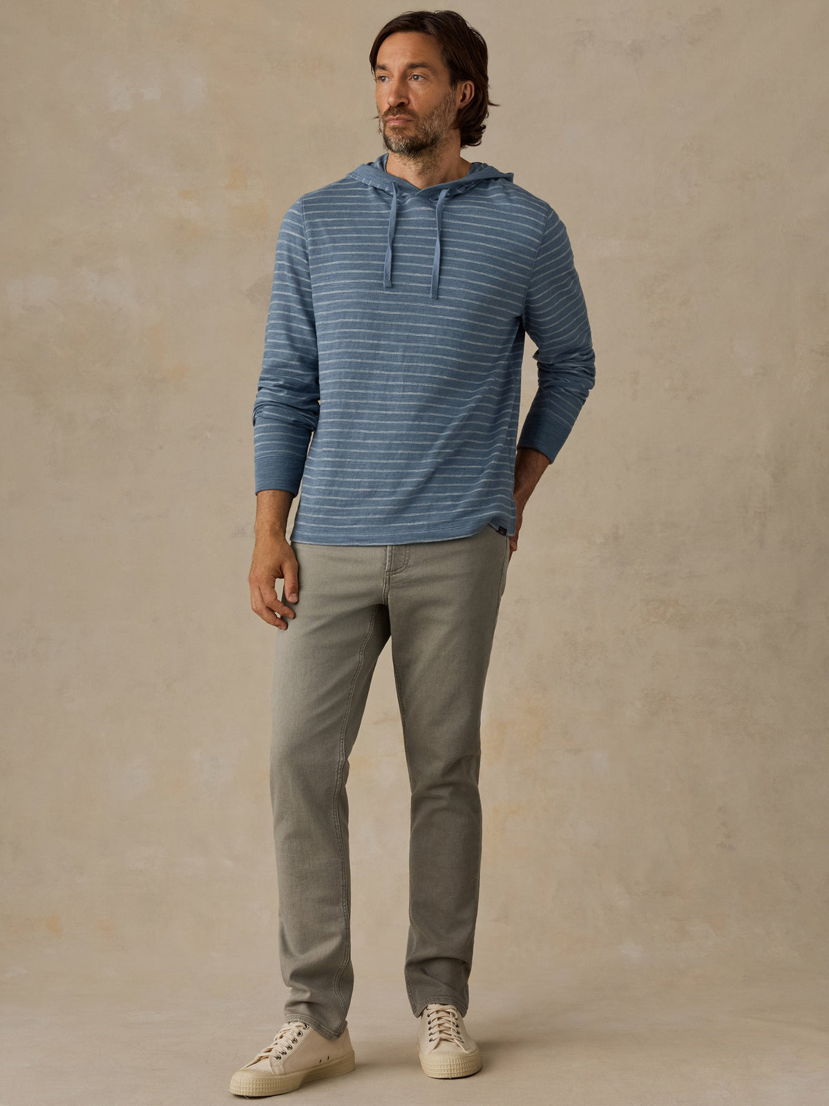 Stretch Terry 5-Pocket Pant - Coastal Sage