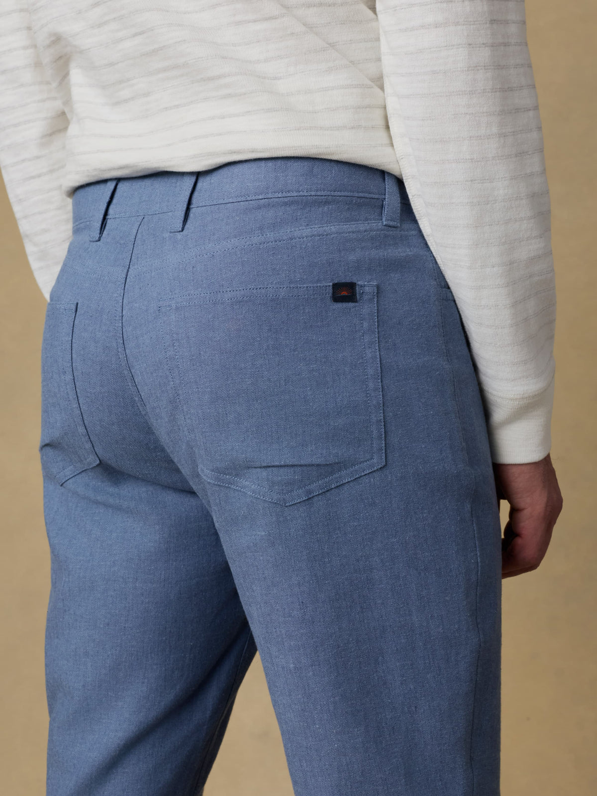 Movement Linen 5-Pocket Pant - Dusk Blue