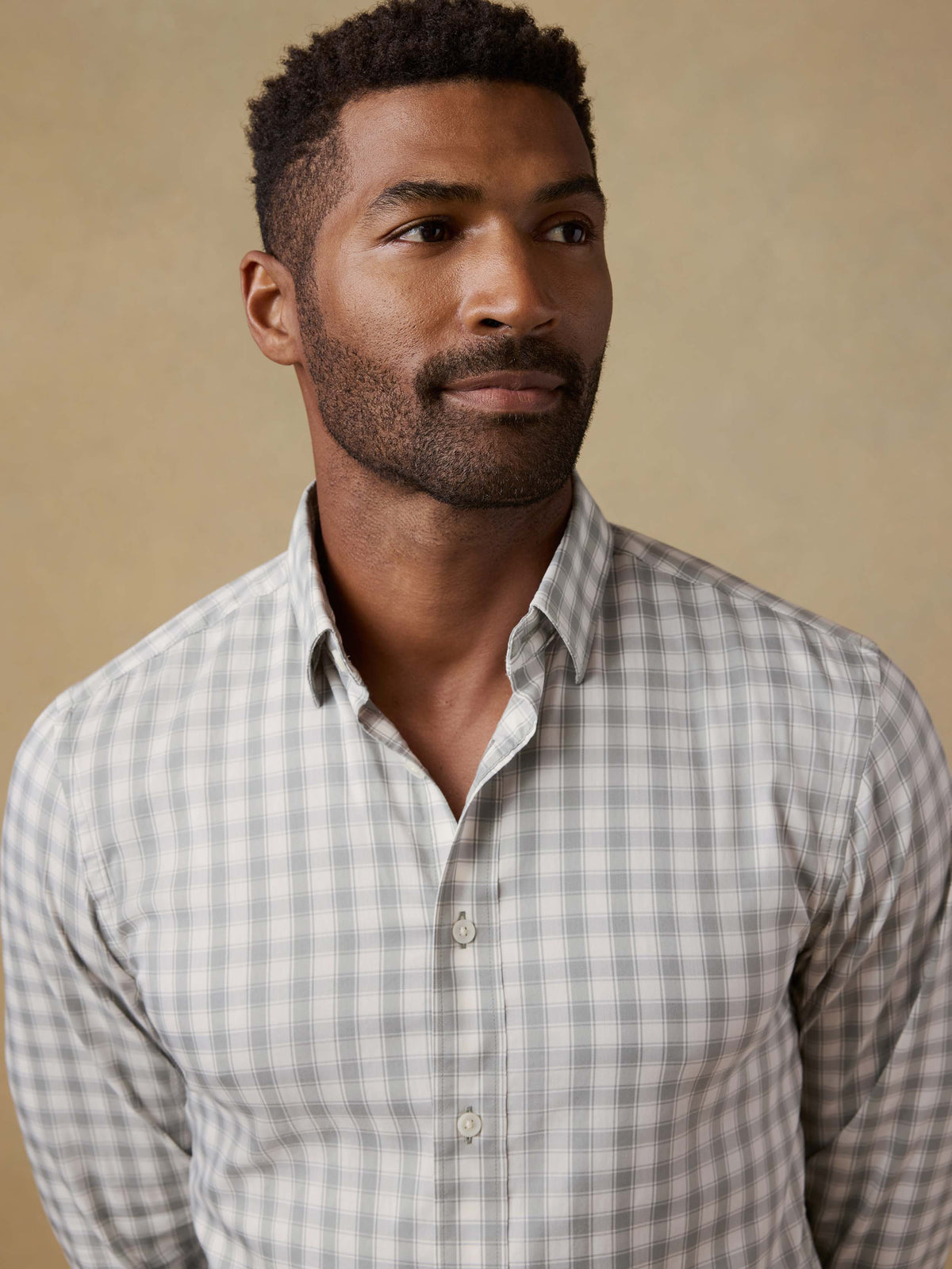 The Movement Shirt - Arctic Sage Check