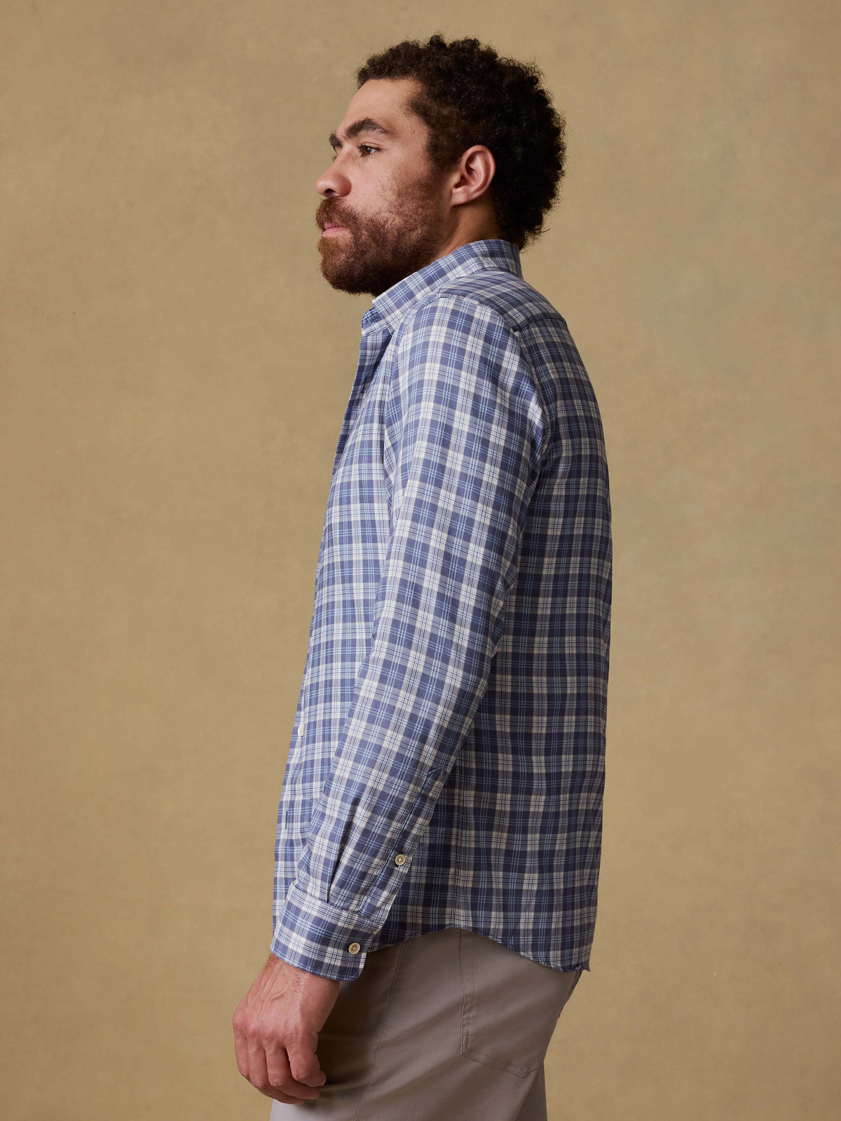 Movement Monterey Shirt - Blue Isle Plaid