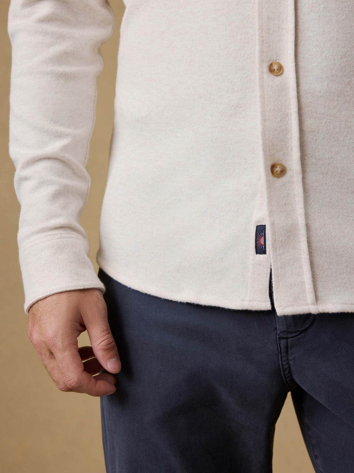 Legend Sweater Shirt (single Pocket) - Off White