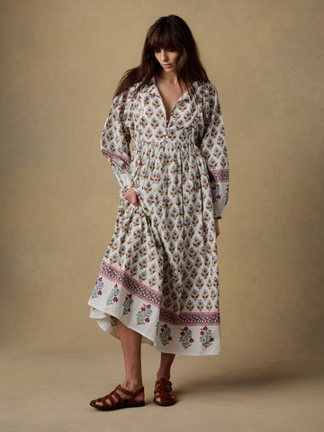 Suki Dress - Antique Bouquet