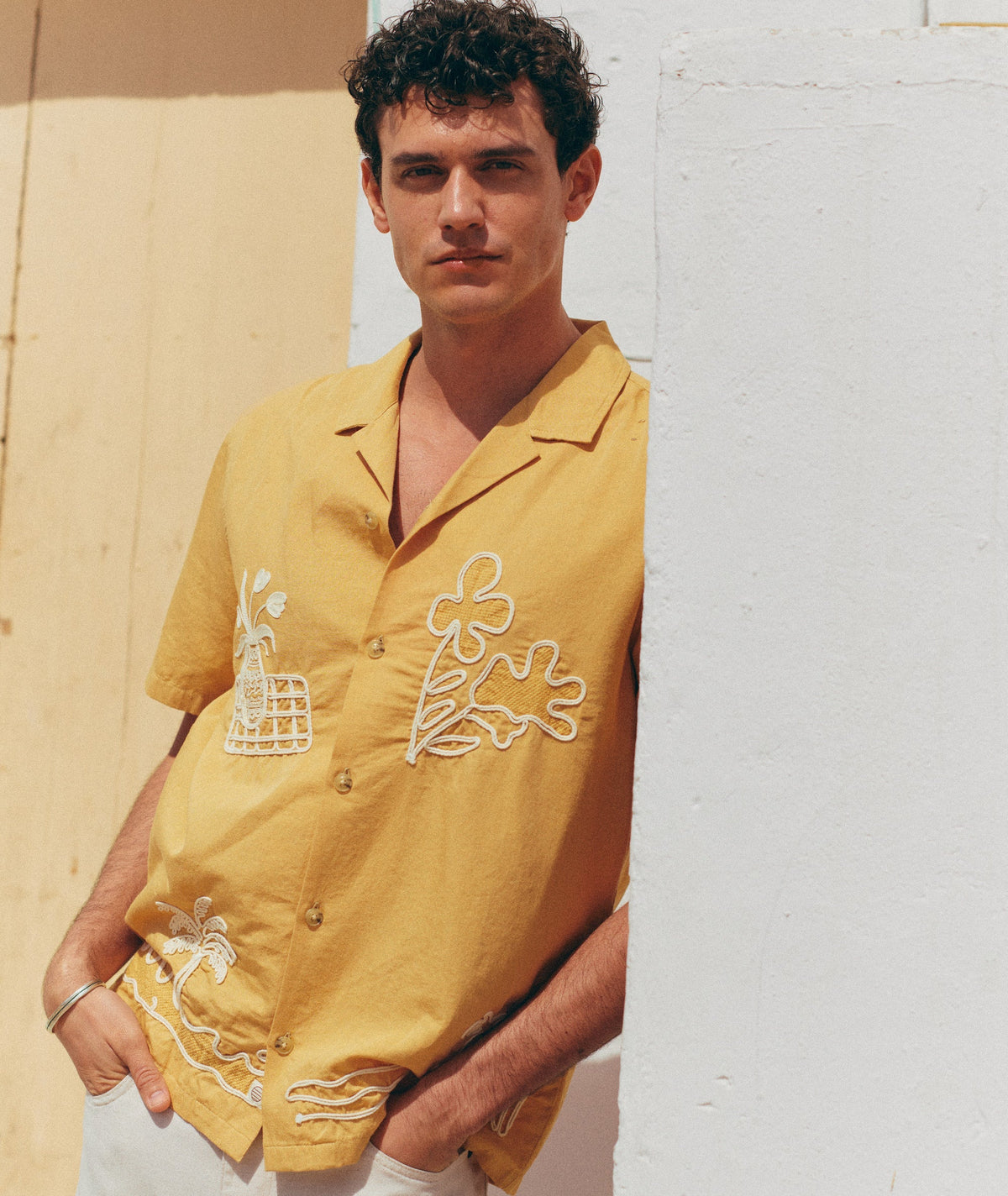 Sol Embroidered Resort Shirt