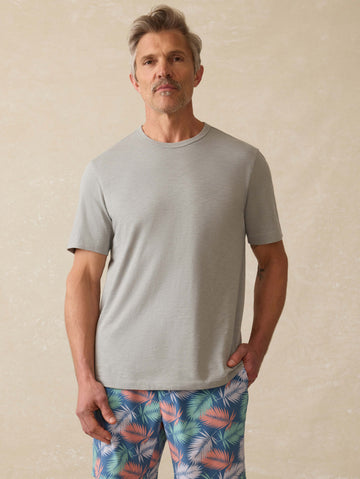 Sunwashed Regenerative Tee - Lakeshore Grey