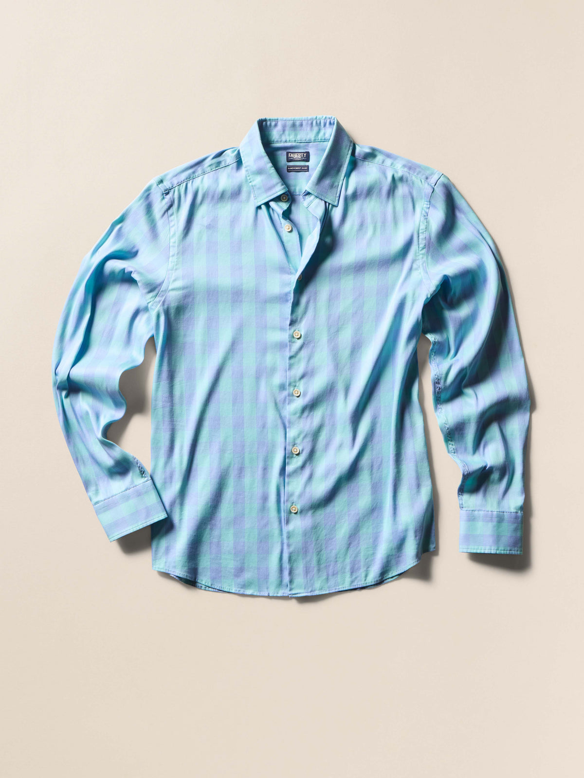 Movement Monterey Shirt - Lagoon Waters Check