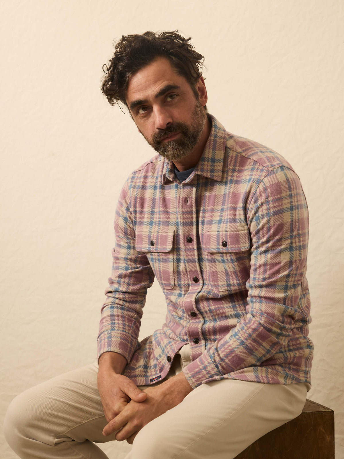 Legend Sweater Shirt - Cedar Shore Plaid