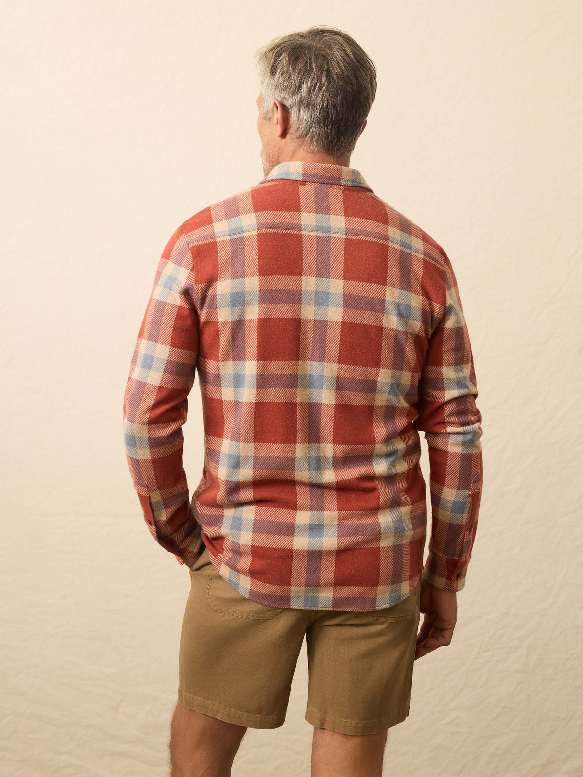 Legend Sweater Shirt - Copper Falls Plaid