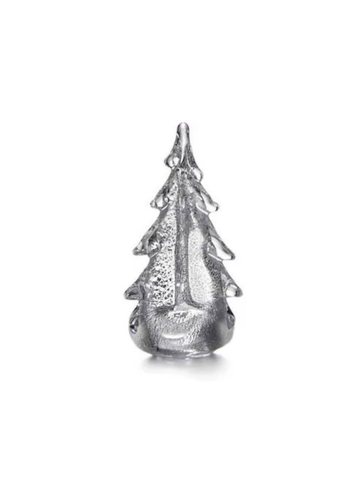Simon Pearce Silver Leaf Evergreen