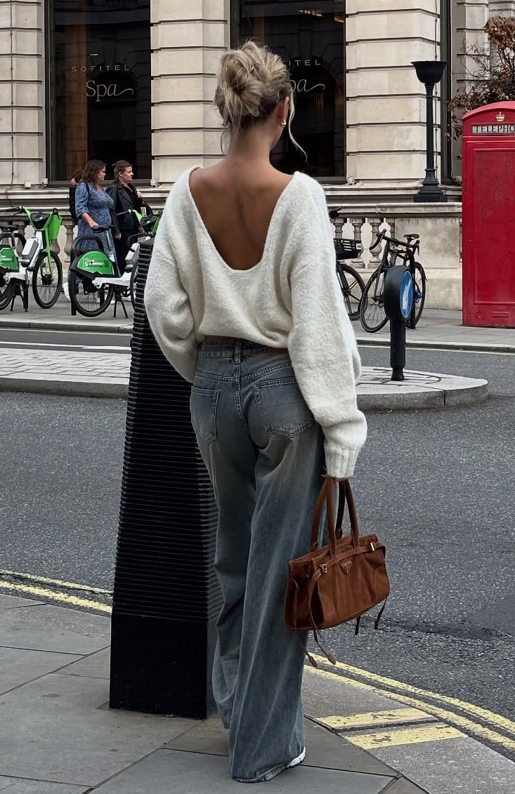 Softer Love Knit Sweater Off White