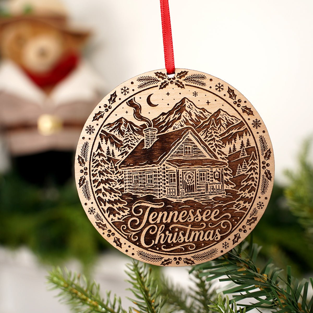 Tennessee Cabin Ornament