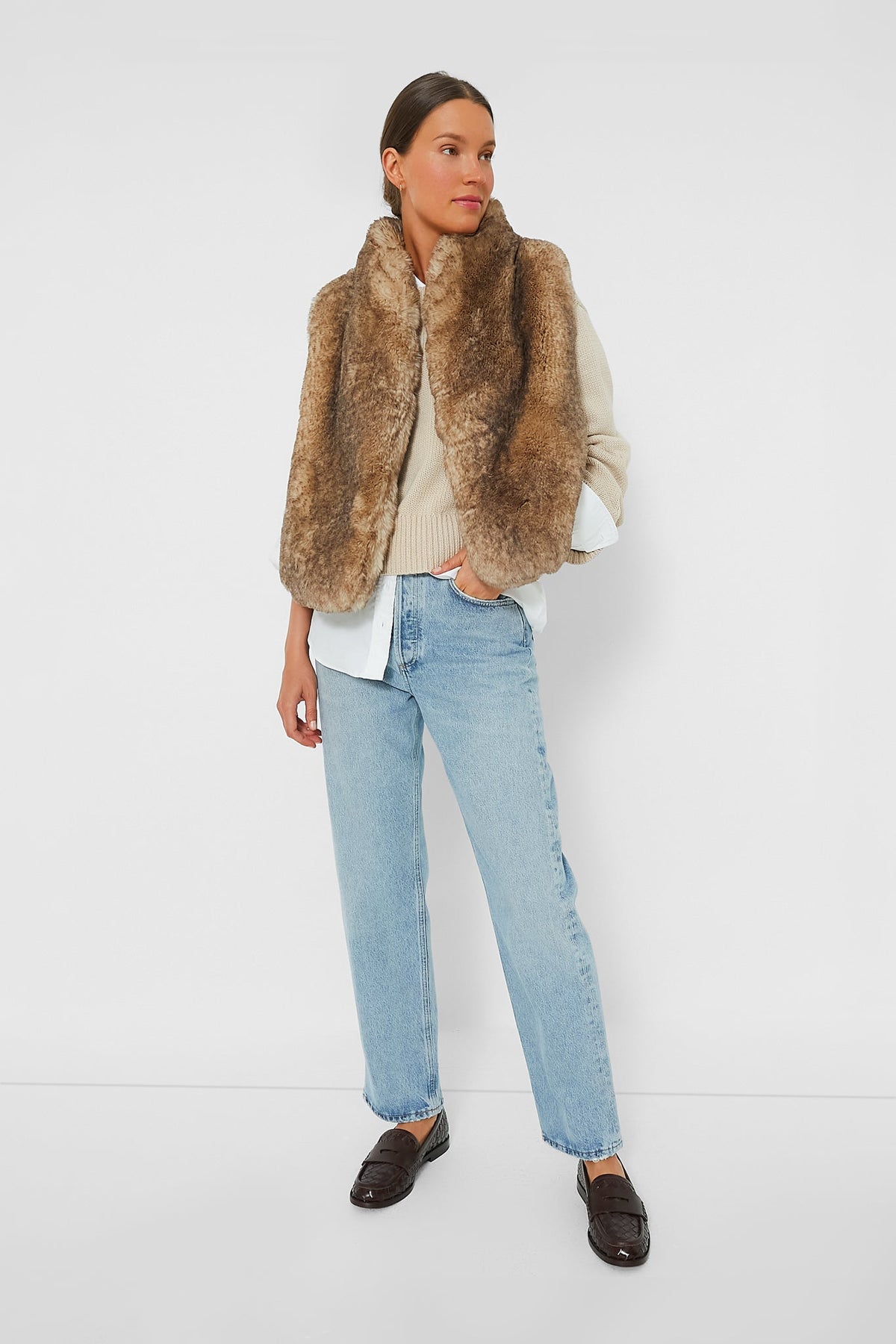 Greige Marcello Vest