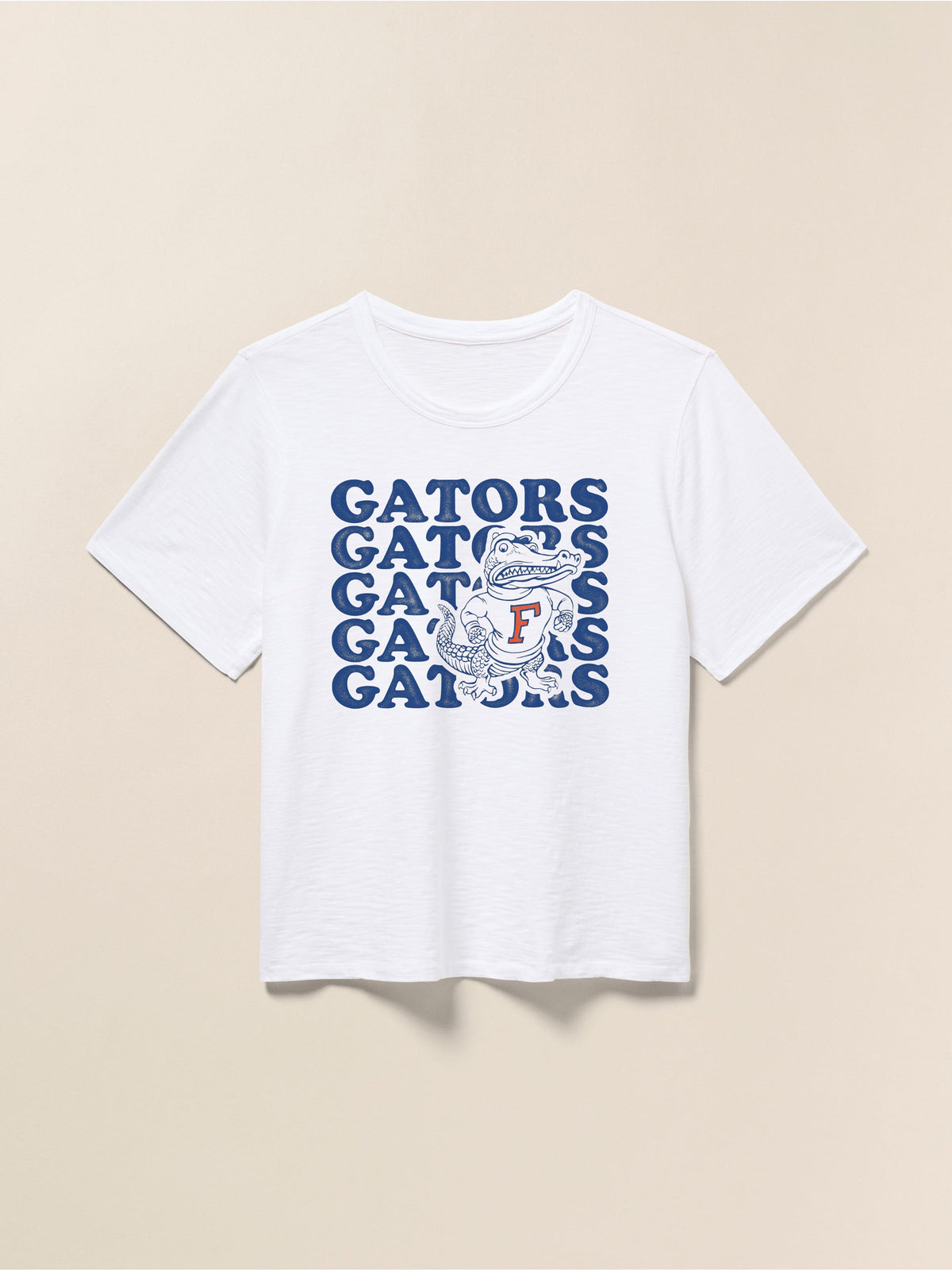 University of Florida Sunwashed Regenerative Tee - White