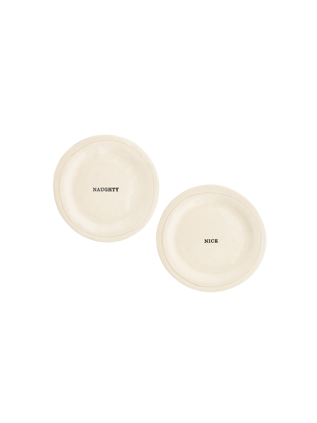 Naughty & Nice CanapŽ Plates