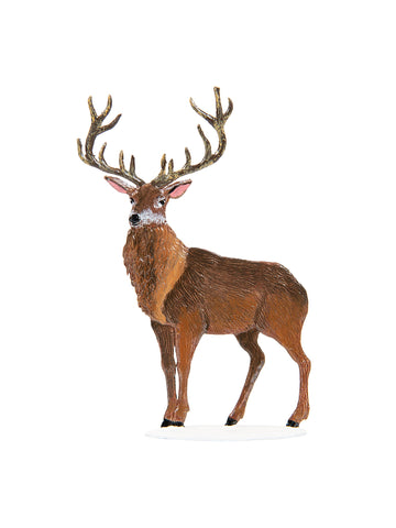 Wilhelm Schweizer Pewter Papa Buck with Snow
