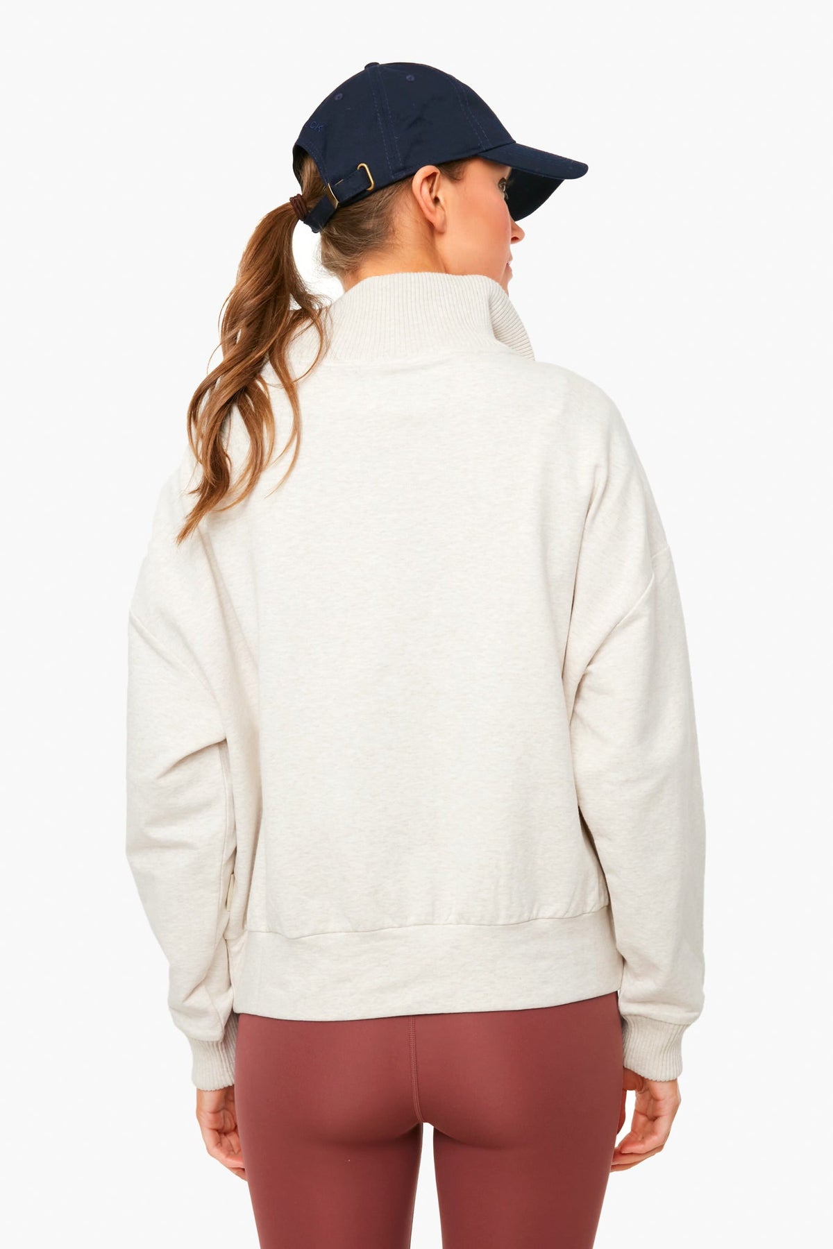 Ivory Marl Miller Sweat