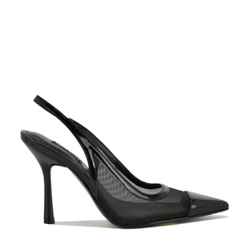 Jermain Mesh Slingback Pumps