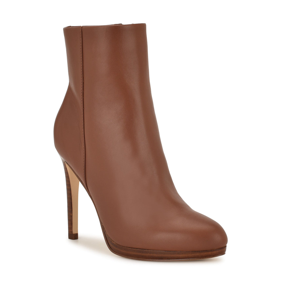 Quanette Platform Leather Booties