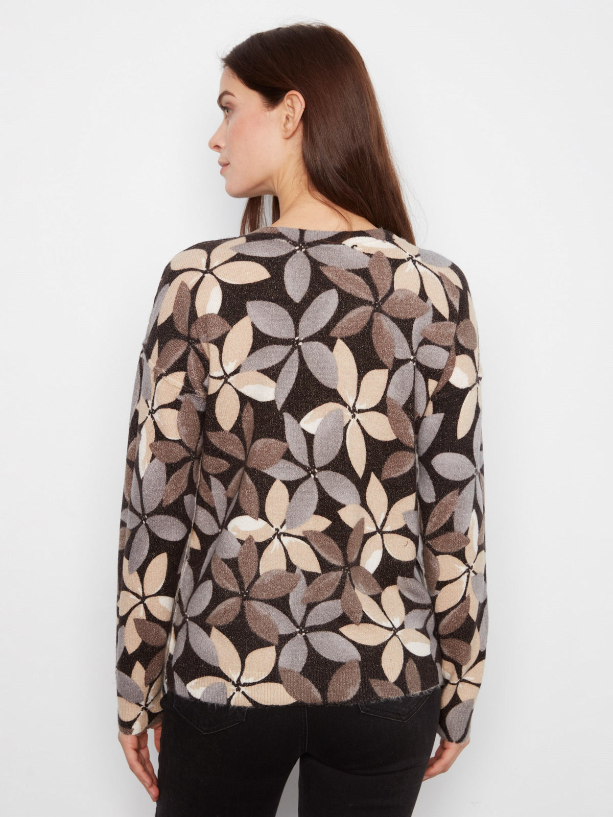 Reversible Printed Sweater - Selva