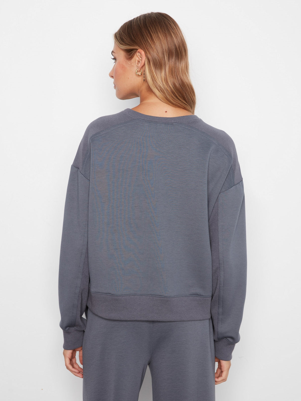 Soft Scuba Crew Neck Sweatshirt - Graphite