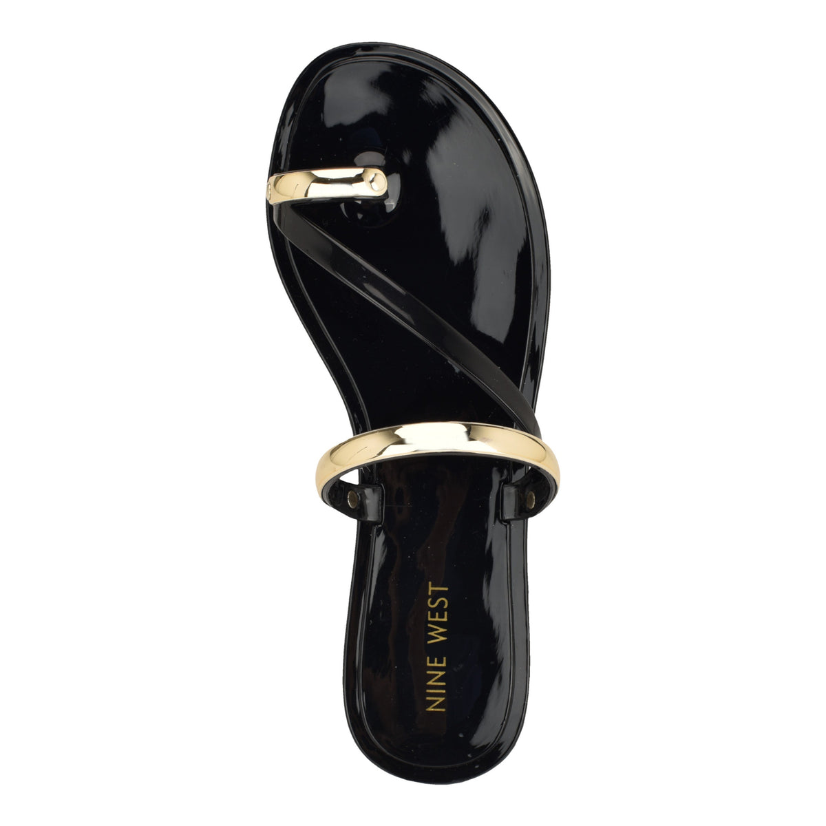 Seashell Jelly Flat Sandals