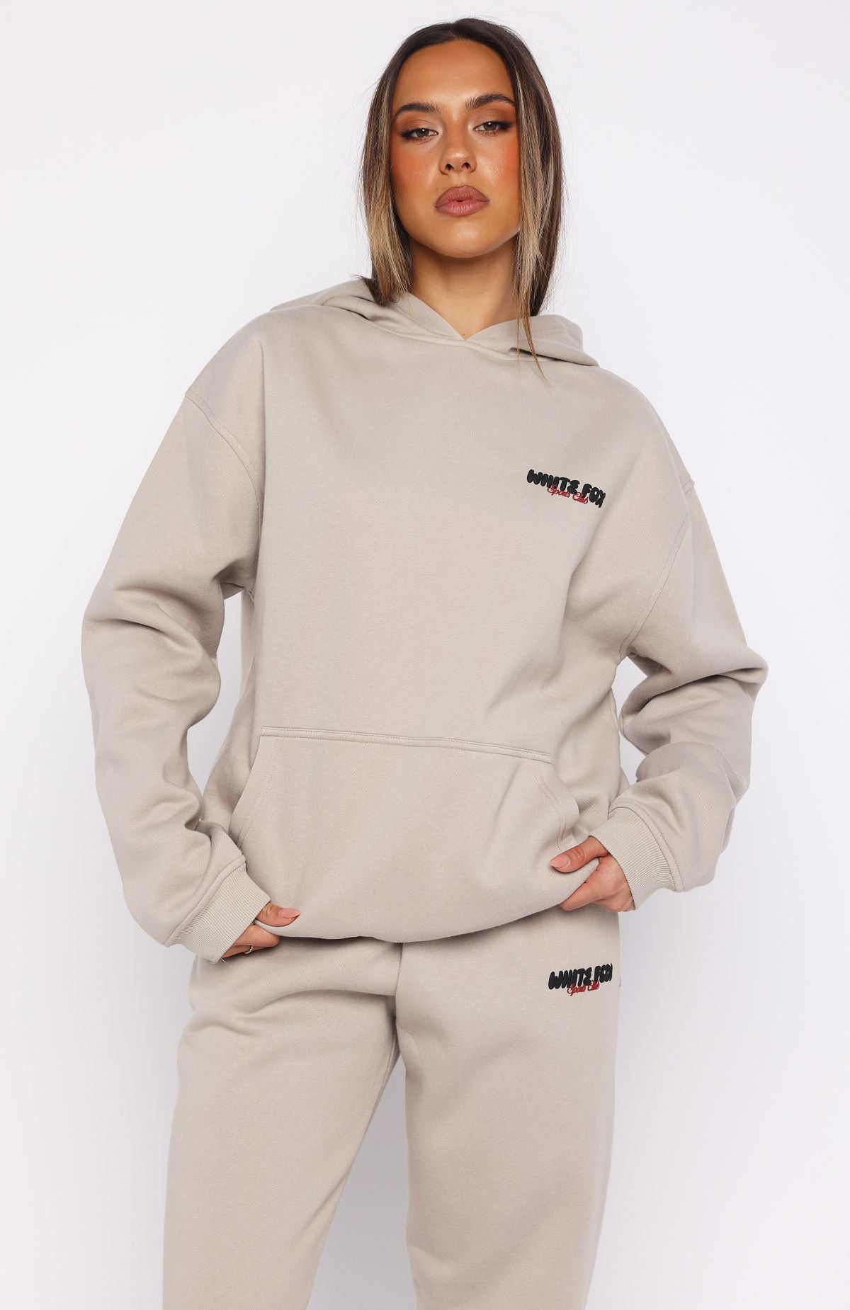 Club 14 Trinity Oversized Hoodie Moon