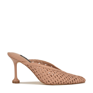 Grasso Woven Mule Pumps