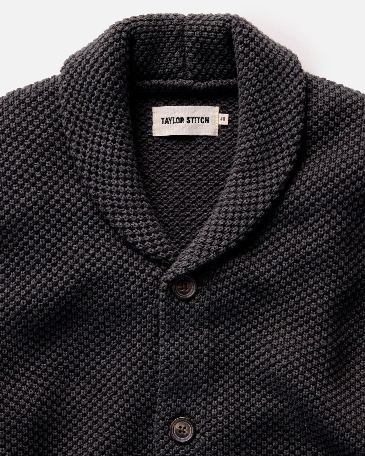 The Crawford Sweater in Charcoal