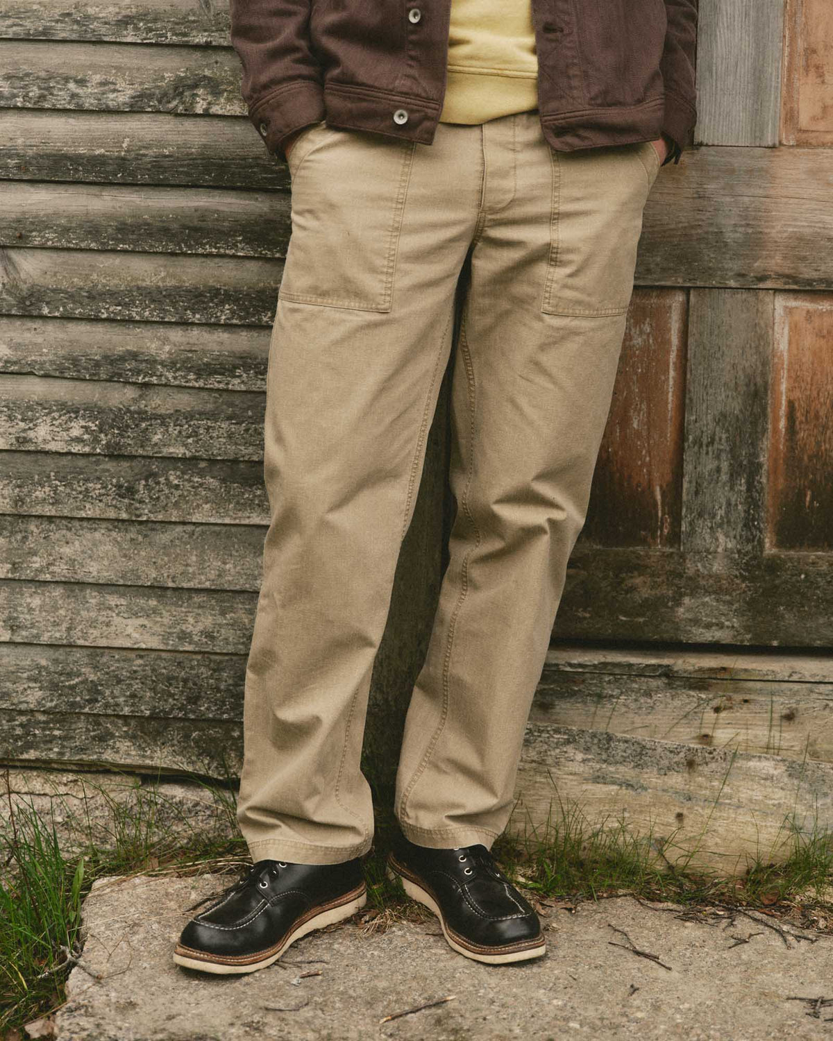 The Breakwater Pant in Field Khaki Ripstop