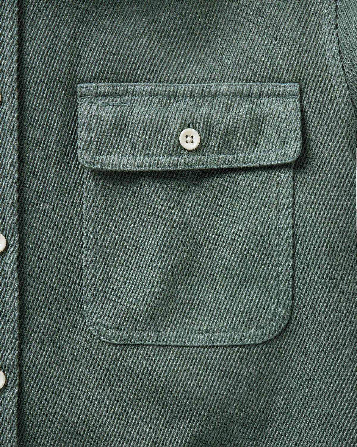 The Ledge Shirt in Deep Sea Twill