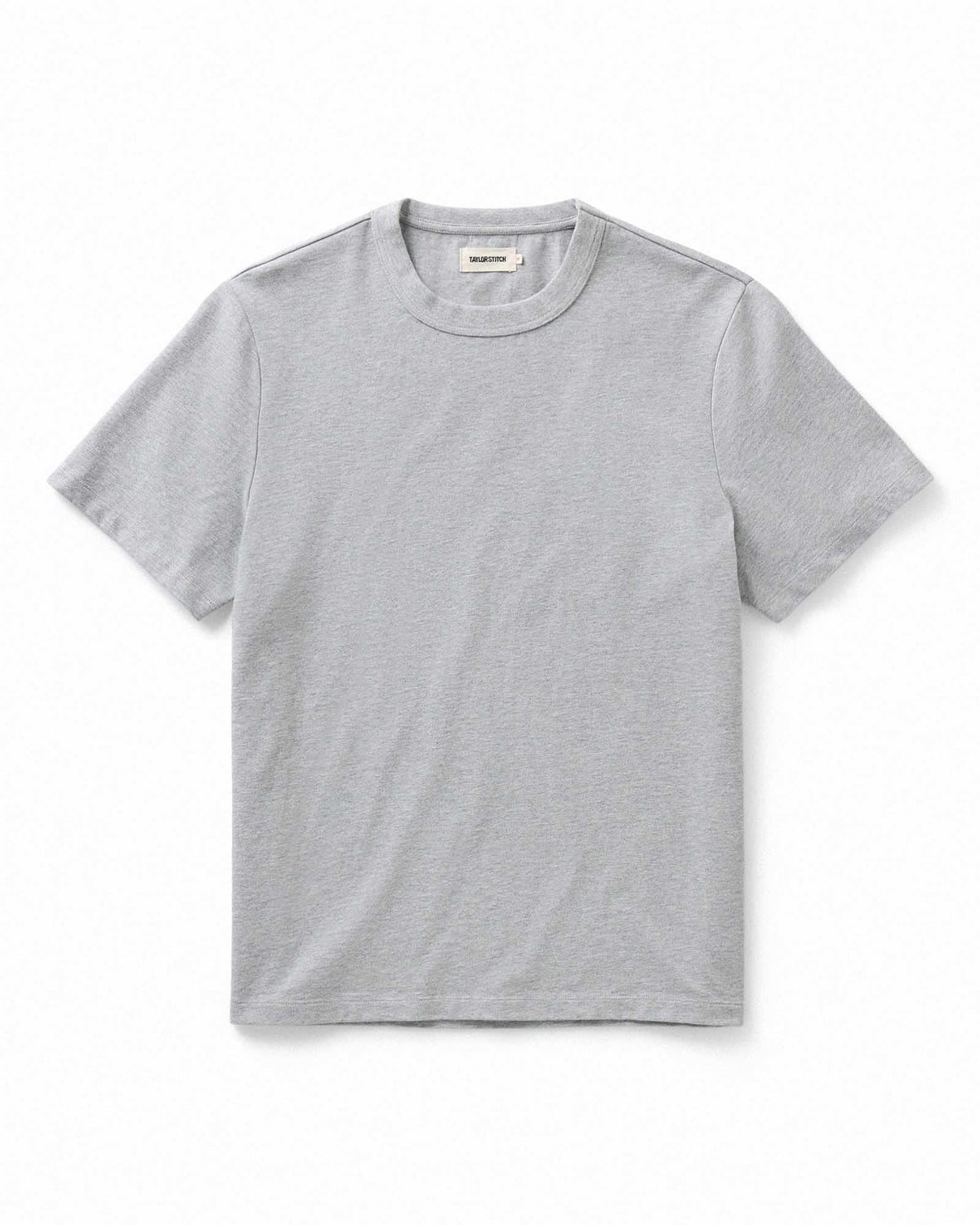The Organic Cotton Shop Tee in Heather Grey