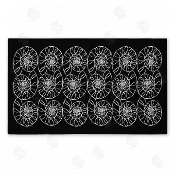 El Perkin | Elemental Spiral Shells Non-Woven Door Mat