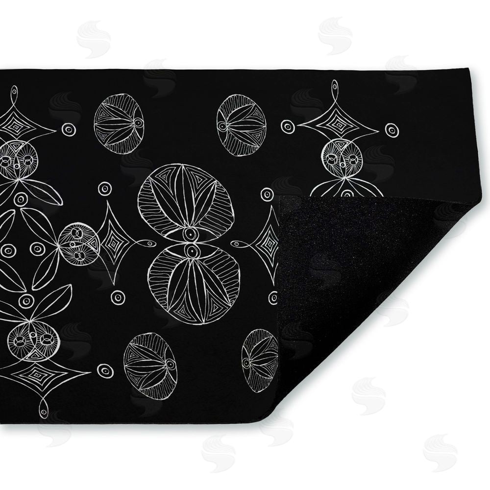 El Perkin | Symmetrical Fractal Elementals Non-Woven Door Mat