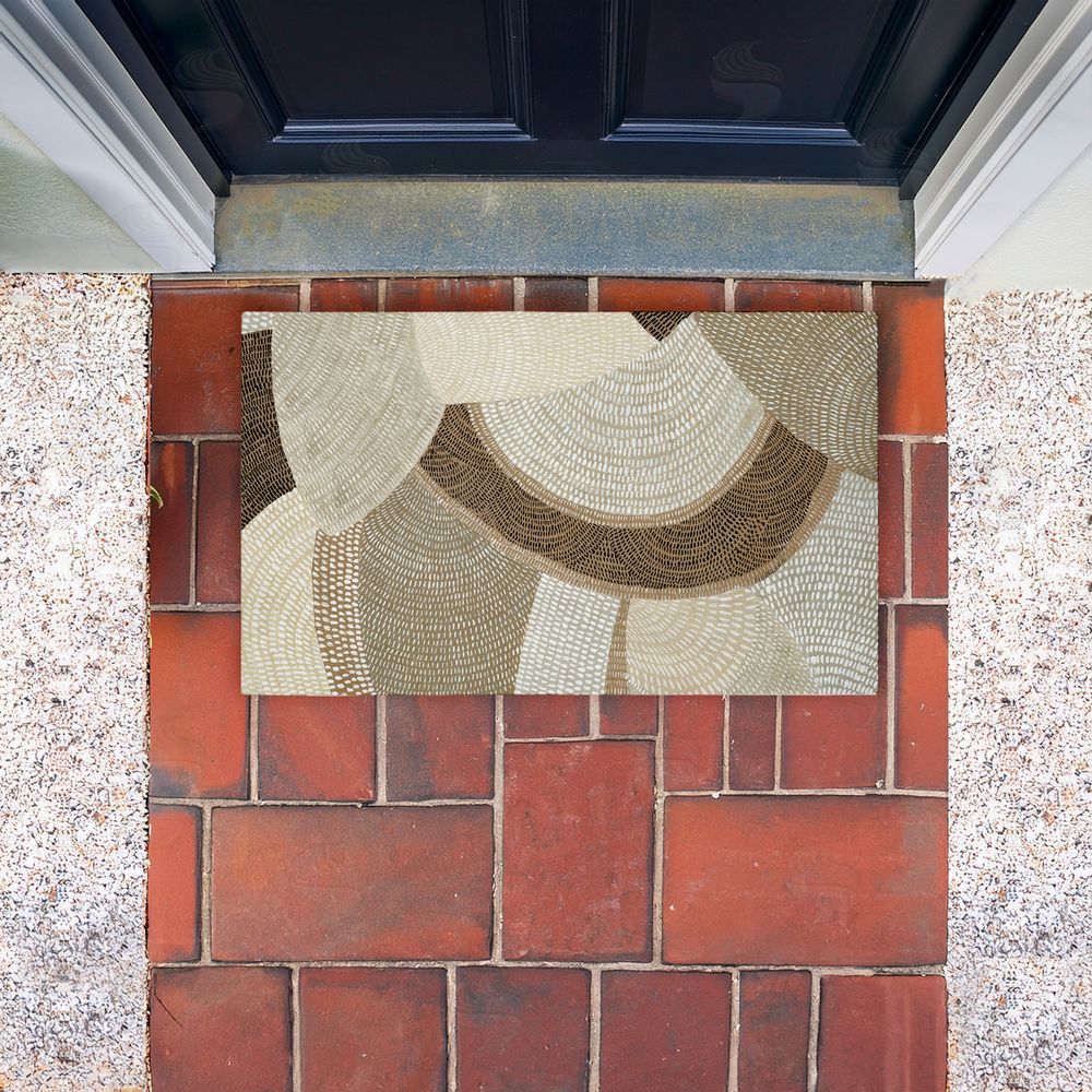 Emma Peal | Mystic Neutral Patterns Non-Woven Door Mat