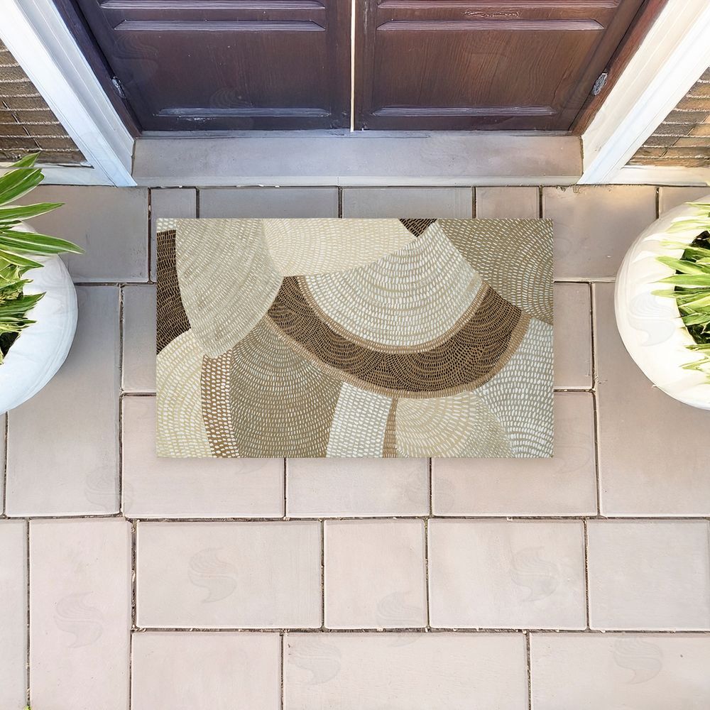 Emma Peal | Mystic Neutral Patterns Non-Woven Door Mat