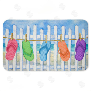 Paul Brent | Flip Flop Summer Clothesline Anti-Fatigue Mat