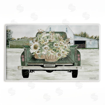 Cindy Jacobs | Country Flower Delivery Plush Bath Mat