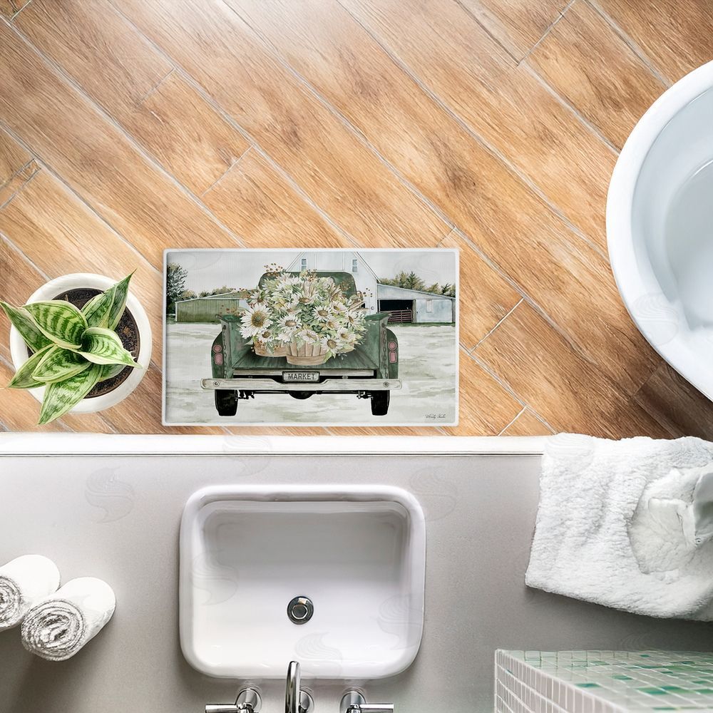 Cindy Jacobs | Country Flower Delivery Plush Bath Mat