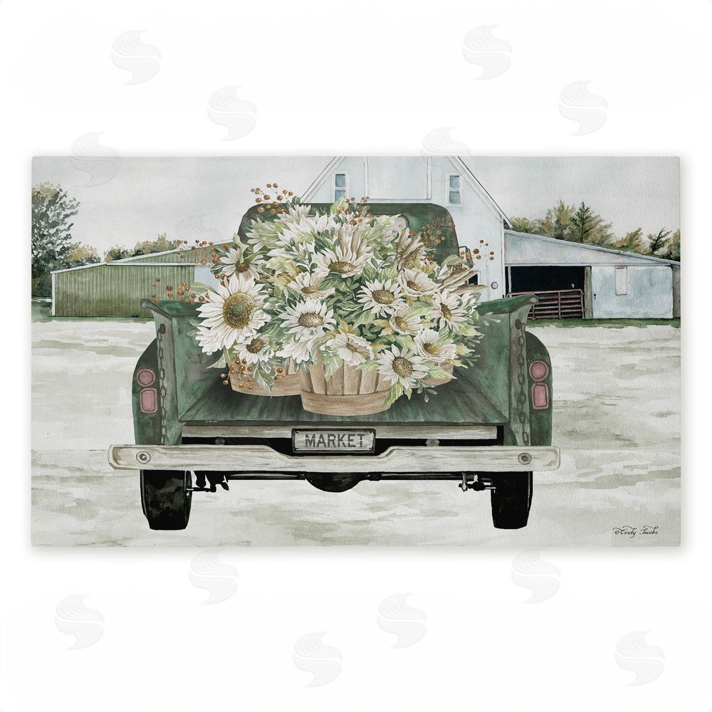 Cindy Jacobs | Country Flower Delivery Non-Woven Door Mat