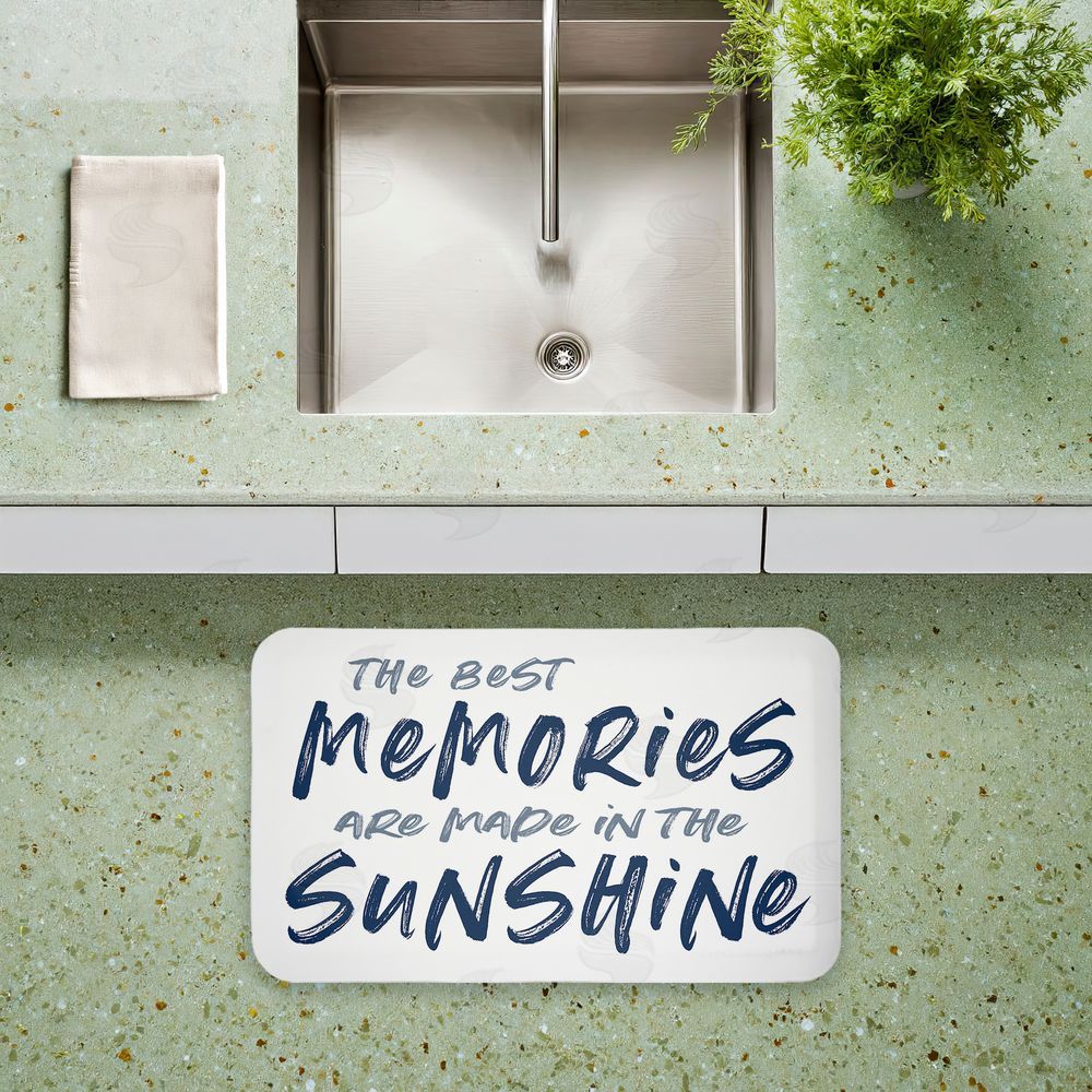 Lettered and Lined | Best Memories In Sunshine Anti-Fatigue Mat