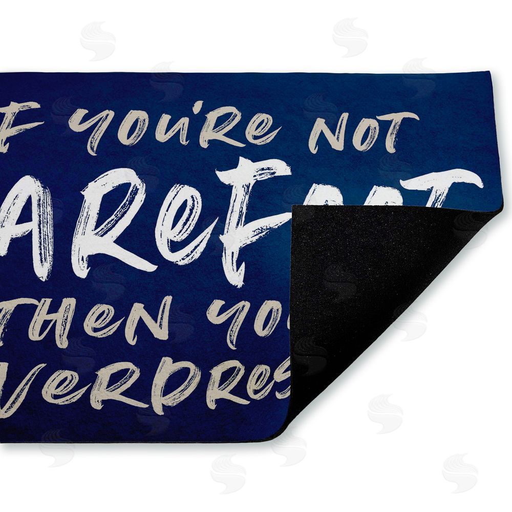 Lettered and Lined | Not Barefoot Then Overdressed Non-Woven Door Mat