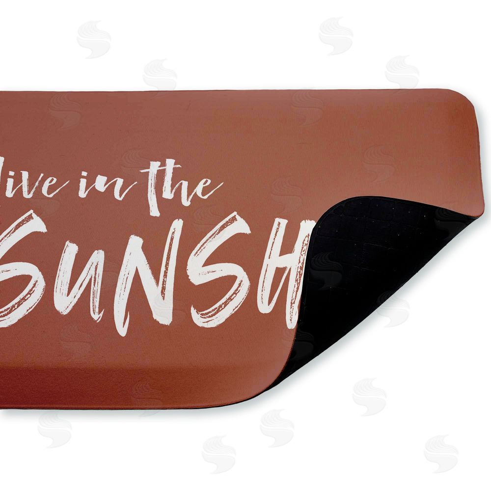 Lettered and Lined | Live In The Sunshine Anti-Fatigue Mat