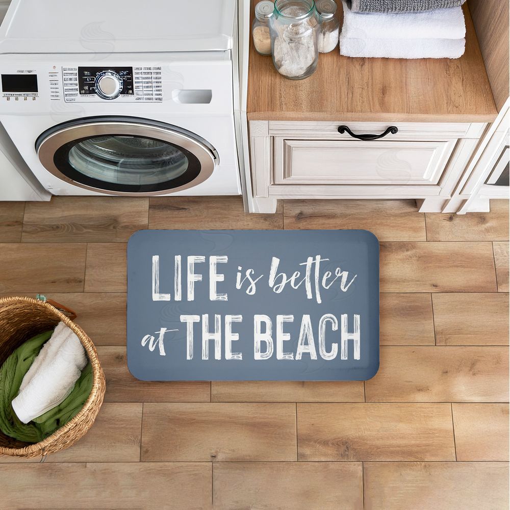Lettered and Lined | Better At Beach Sentiment Anti-Fatigue Mat