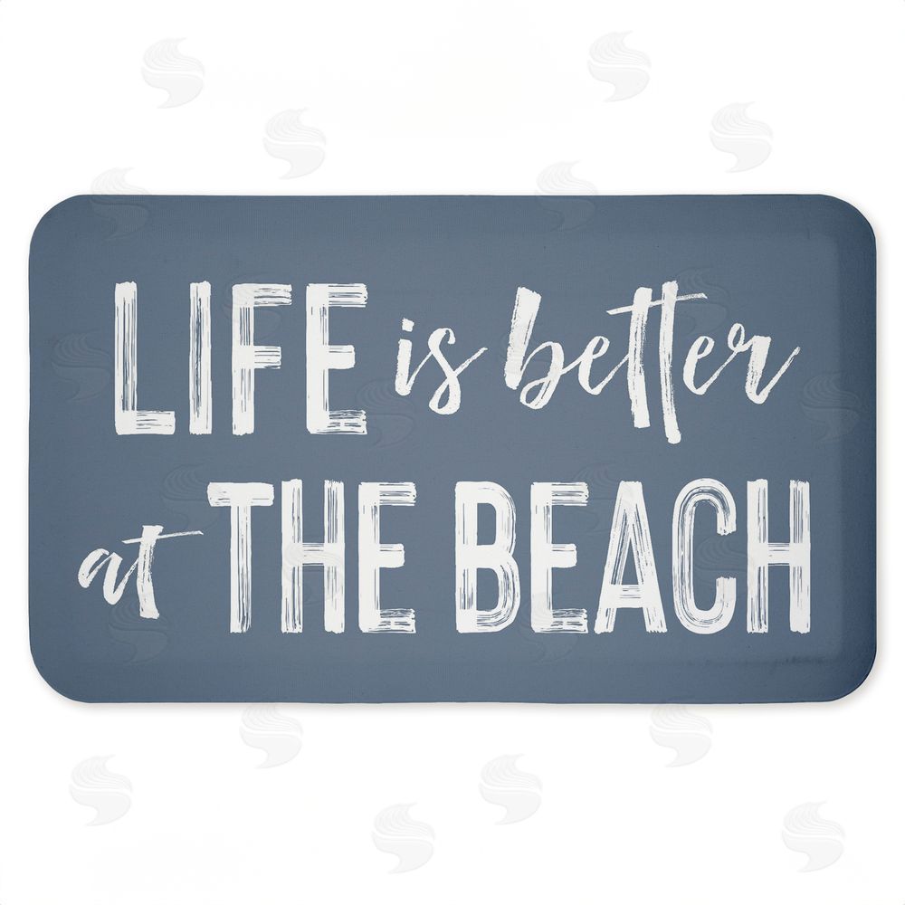 Lettered and Lined | Better At Beach Sentiment Anti-Fatigue Mat