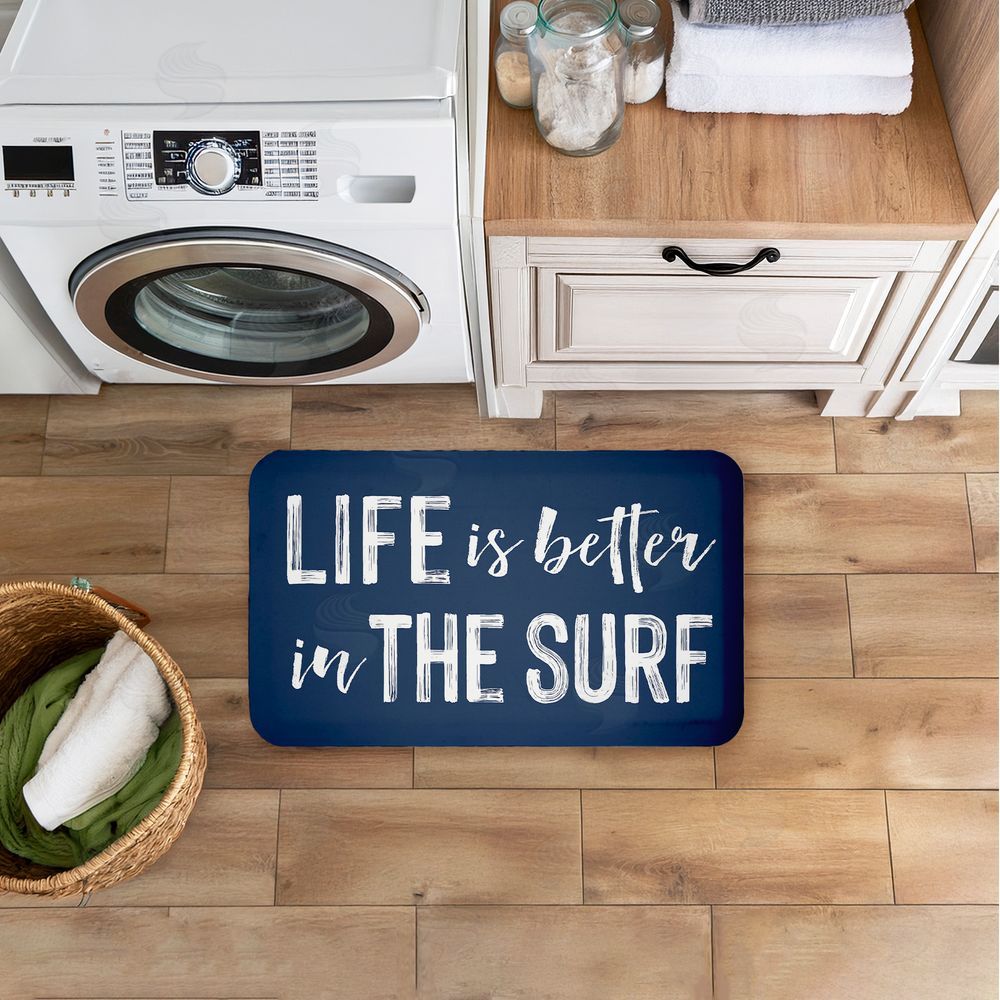 Lettered and Lined | Better In The Surf Sentiment Anti-Fatigue Mat